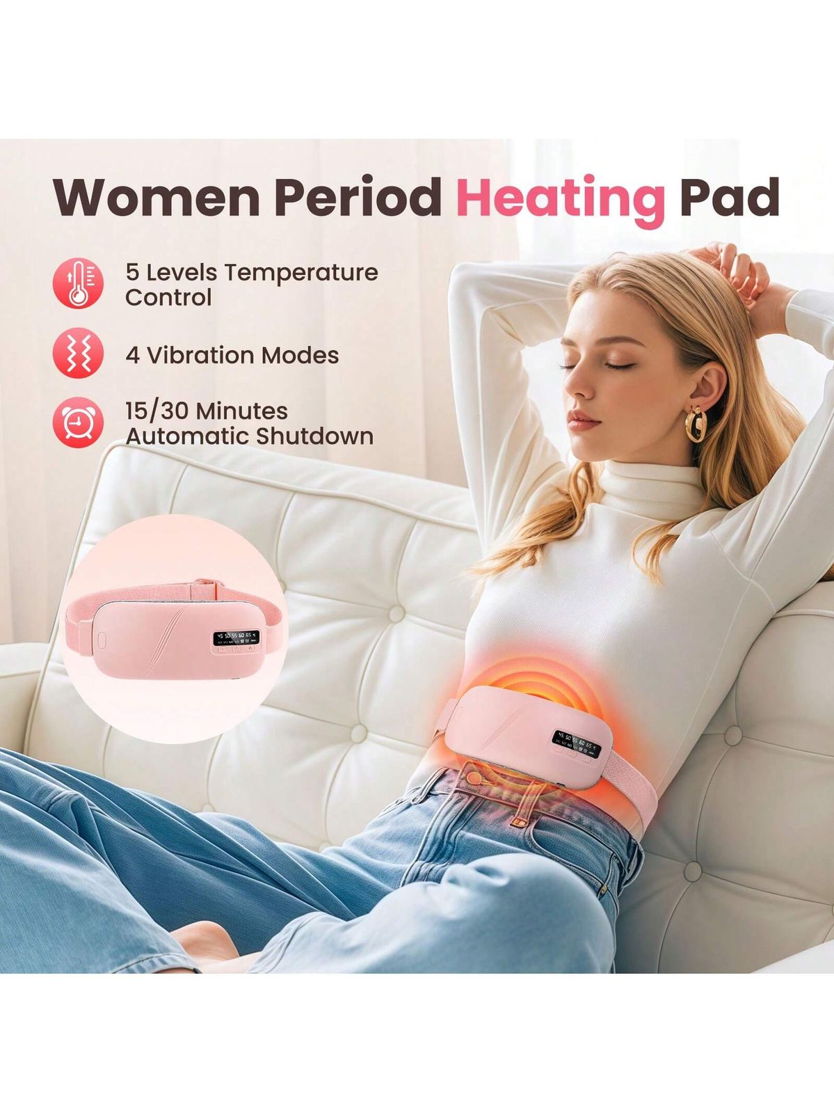 Period Cramps Relief Belt